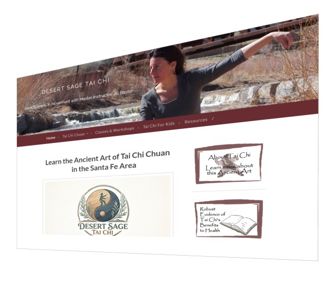 Image of featured website's page.